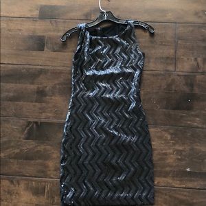 Alice & Olivia Sequin Dress Size 4- mesh back